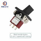 SPDT DPDT Reset Latching Toggle Switch RLS-102 5A 125V 3A 250 AC Mini 3 6PIN ON-ON ON-OFF-ON Rocker Switch Lights Motors