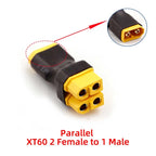 1PCS Amass Lithium Battery Adapter XT30, XT60, XT90 Series Adapter Parallel Plug