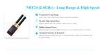 New Flipper Zero RF Development Board, PINGEQUA RF Lab App-Ready, NRF24 + CC1101 Module 2.4GHz & 433MHz Auto Switch