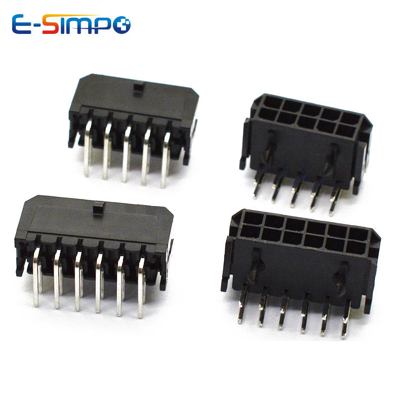 10PCS MX3.0mm Right Angle RA 90D 43045-AW Small 5557 Double Row 2x1/2/3/4/8pin PCB Control Circuit Board Wafer Connector