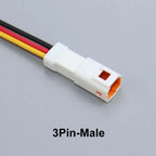 JCD Waterproof JST JWPF Connector 2P 3P 4P 6P 8P Male And Female Plug Socket 0.3m ² Wire Harness 02t/02r/03t/03r With 20CM Wire