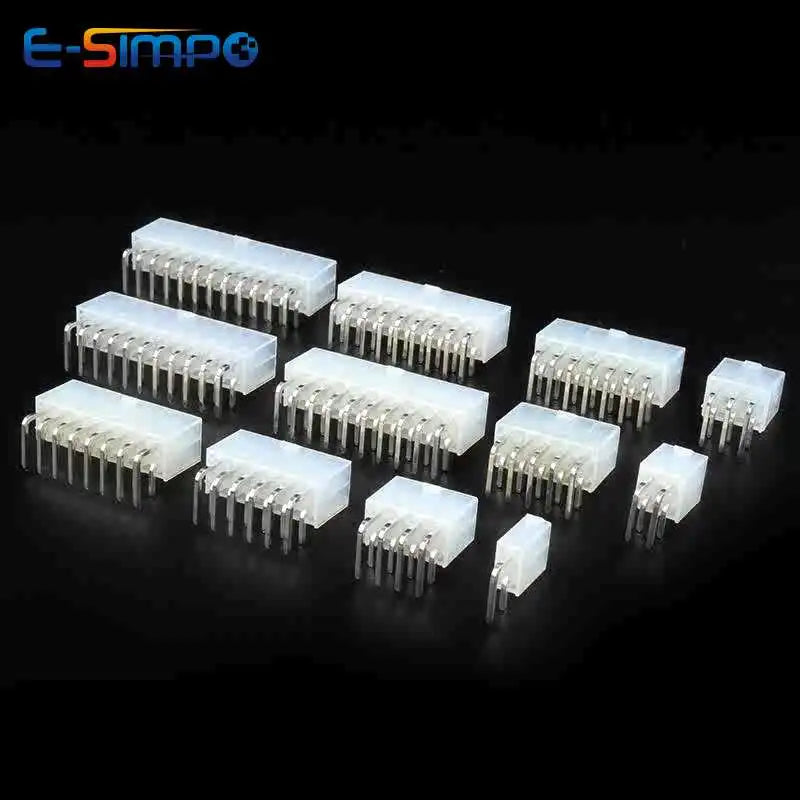 10Pcs Molex MX4.2mm Automotive Wafer Right Angle RA Female Pin Socket 5557 5569 2*1P-2*12P AW 39291028 Pc/Car/Computer Connector