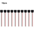 10pcs Type-C Female Chassis Connector USB C Female Chassis 2P Direct Crimp Jack Female Charging Port Waterproof Extension Power