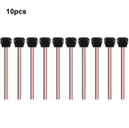 10pcs Type-C Female Chassis Connector USB C Female Chassis 2P Direct Crimp Jack Female Charging Port Waterproof Extension Power