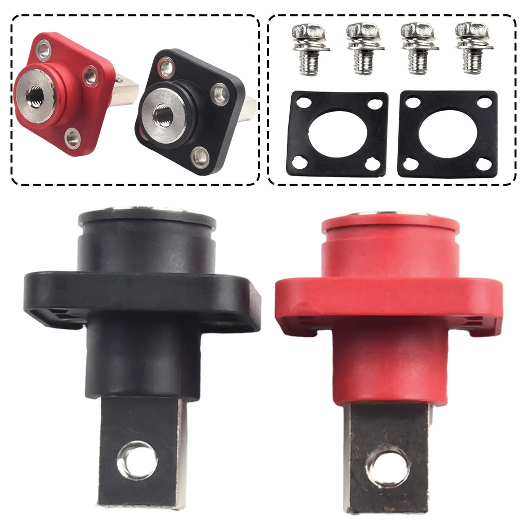 2PCS 120A 150A 200A All Copper Volledig Koperen Connectoren Terminal Post Lithium Batterij Energieopslag Terminal Connector