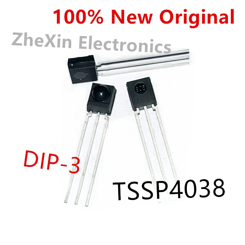 10PCS/Lot    TSOP4838 、TSOP34838 、TSSP4038 、TSSP4P38   DIP-3   New original infrared receiver module light barrier system