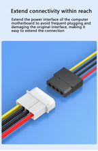 4 Pin IDE Molex to 2 Sata/SATA 15Pin To 2 SATA 15 Pin /SATA 15 Pin to Molex IDE 4 Pin Power HDD Splitter Connector Cable for PC