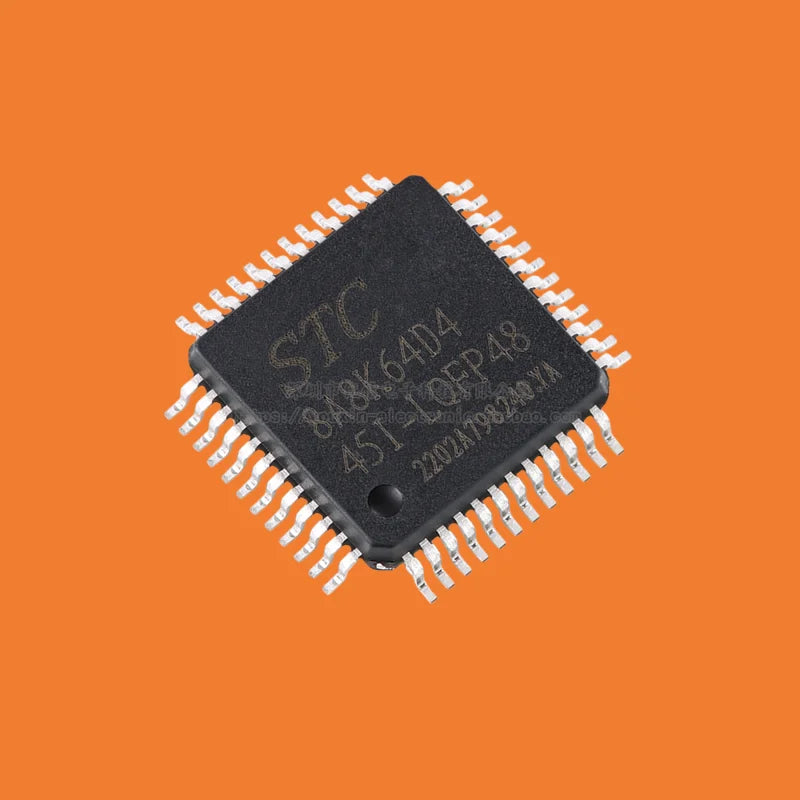 10pcs/Original genuine STC8A8K64D4-45I-LQFP48 1T 8051 microprocessor microcontroller chip