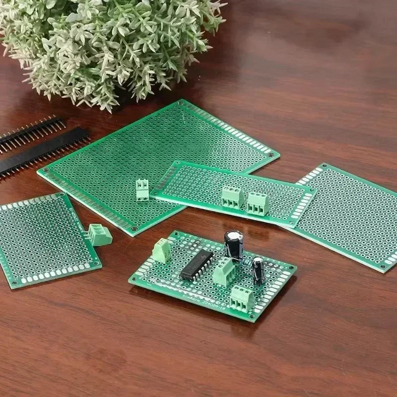 Universal PCB Circuit Protoboard Double Sided Breadboard 2x8 3x7 4x6 5x7 7x9CM Stripboard Prototyping Board DIY Electronic Kit