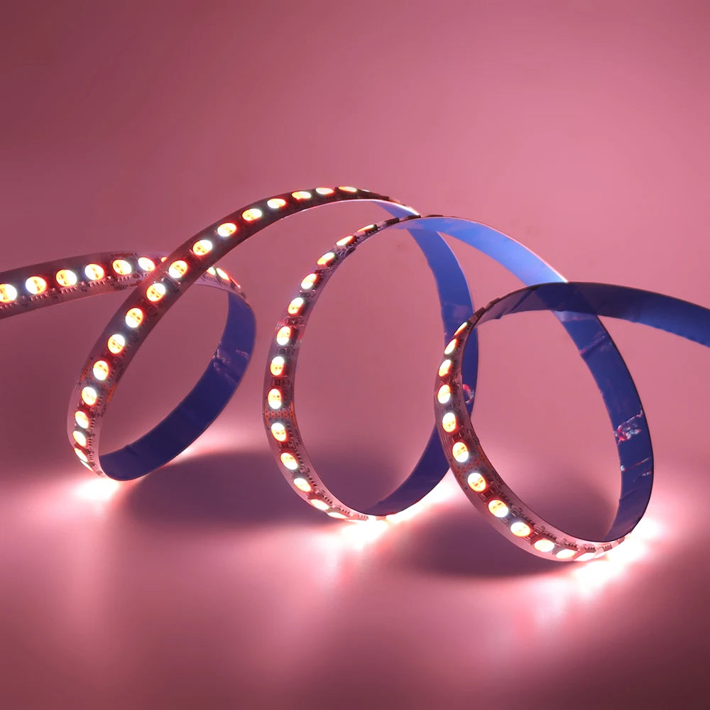 5m RGBW RGBWW Led Strip Light 4 Colors In 1 Chip 12V 24V 5050 120 60 108 LEDs Flexible Tape Ribbon RGB Warm White DC Home Decor