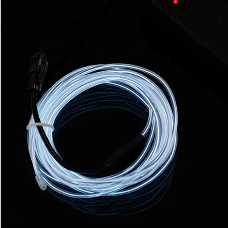 1M/2M/3M/4M/5M Flexible Neon Light EL Wire Led Neon Dance Party Atmosphere Decor Lamp RopeTube Waterproof Multicolor Led Strip