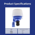 1pc 220-240V 10A Light Control Photo Detector Auto Photocell Switch For Street Lamps Accessories Easy Installation