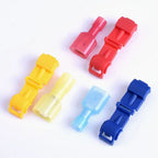 10sets/20sets Snap Splice Lock Wire Terminals Quick Electrical Cable Connectors Crimp electric motorcycles ham radio