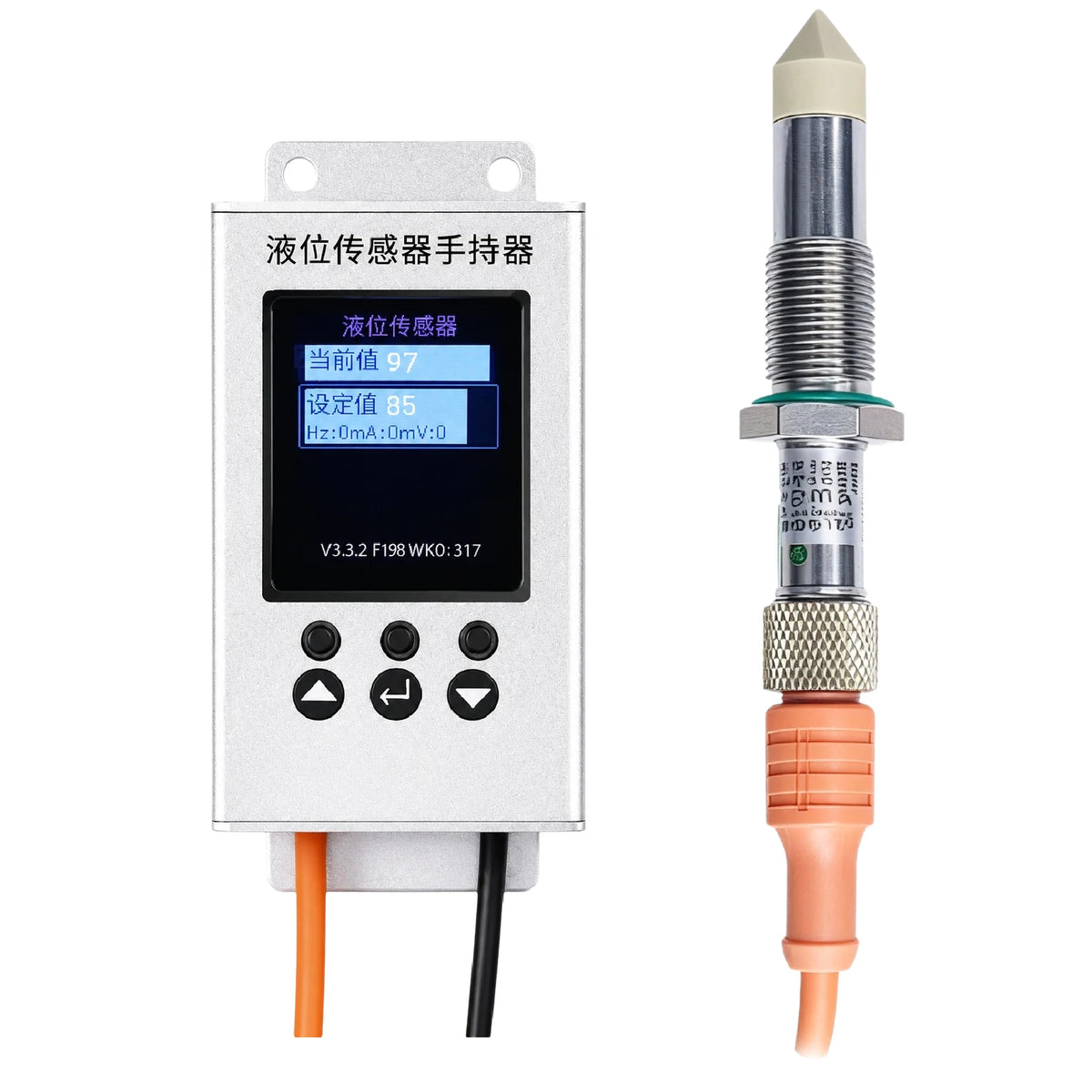 WKC1204 Capacitive Liquid Level Sensor Oil Glue Level Switch DC12-24V NPN PNP for Dispensing Potting Filling System