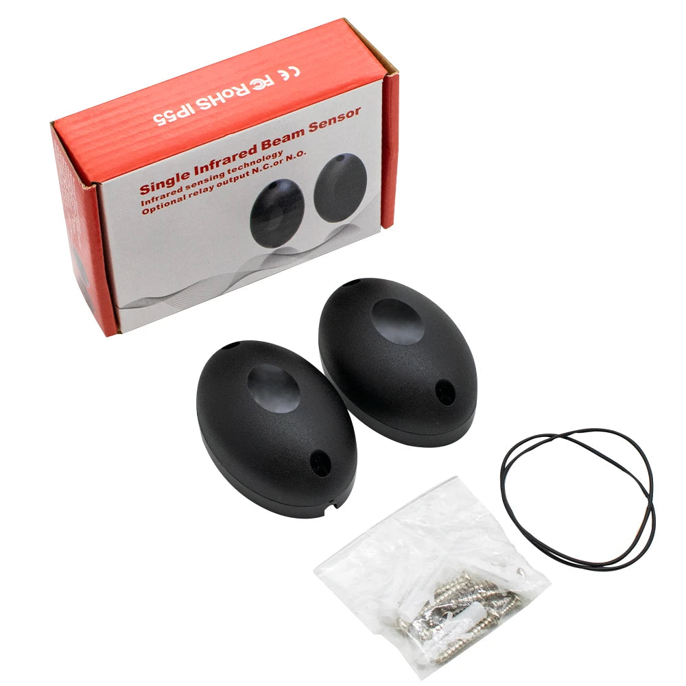 Sensor Alarm Infrared Beam Sensor Photocell DC/AC 12-24V 15m Detect Range Waterproof IP55 Photocell Automatic Gate Door Safety