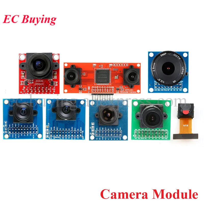 Camera Module OV7670 OV5642 OV7670 with FIFO OV7725 Kit Binocular Camera STM32 Driver for Arduino OV2640 Wide Angle Camera Board