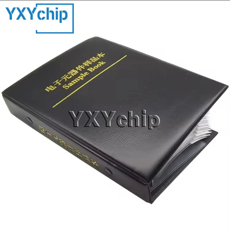 0201 0402 0603 0805 1206 1210 2010 2512 SMD Resistor Sample Book 1%5% Tolerance 170 Value Classification Kit Resistor Kit 0R~10M