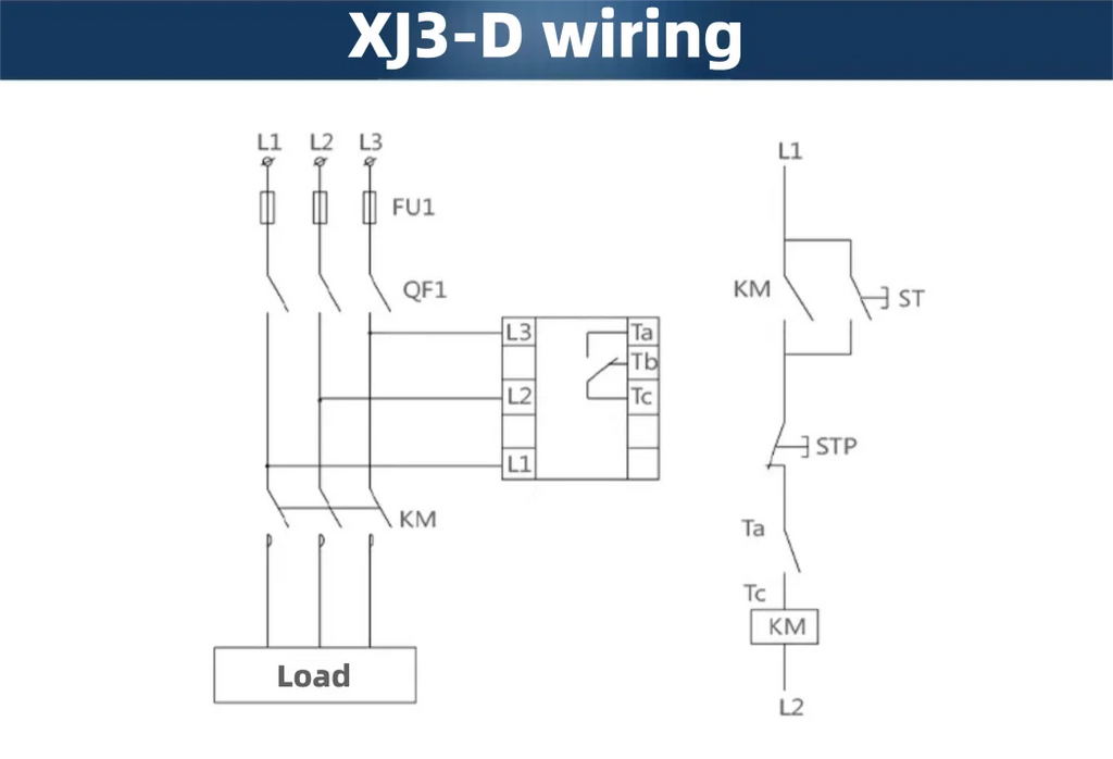 CHINT XJ3-G XJ3-D AC380V motor water pump phase failure and phase sequence protection Relay