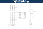 CHINT XJ3-G XJ3-D AC380V motor water pump phase failure and phase sequence protection Relay