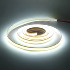 5mm 8mm PCB COB LED Light Strip Free Cut 12V 24V With 2PIN Wire DC Plug 400LEDs/m 3000k 4000k 6000k Flex Lamp 0.5m 1m 5m 10m 20m