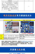 STM32 Development Board Beginner Learning Kit STM32 Microcontroller Small System Board
