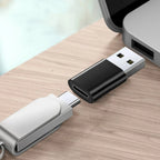Type-c Female To USB 3.0 Male Adapter Charging Data Cable Connector For iPhone Samsung Huawei Phone Ipad Laptop USB-C Earphone