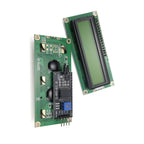 LCD1602+I2C Module Blue / Yellow Green Screen 16x2 Character LCD Display PCF8574T PCF8574 IIC I2C Interface 5V for Arduino