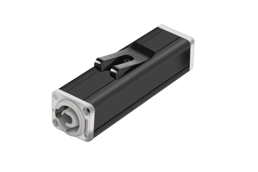 1pc New Arrival LED PowerCon AC Coupler Adapter Extender connector High quality Speakon Panel mount straight adapter