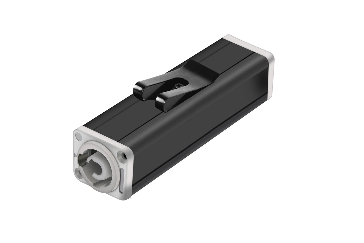 4PCS  LED Powercon AC Coupler Adapter Extender Connector High Quality Speakon Panel Mount Straight Adapter