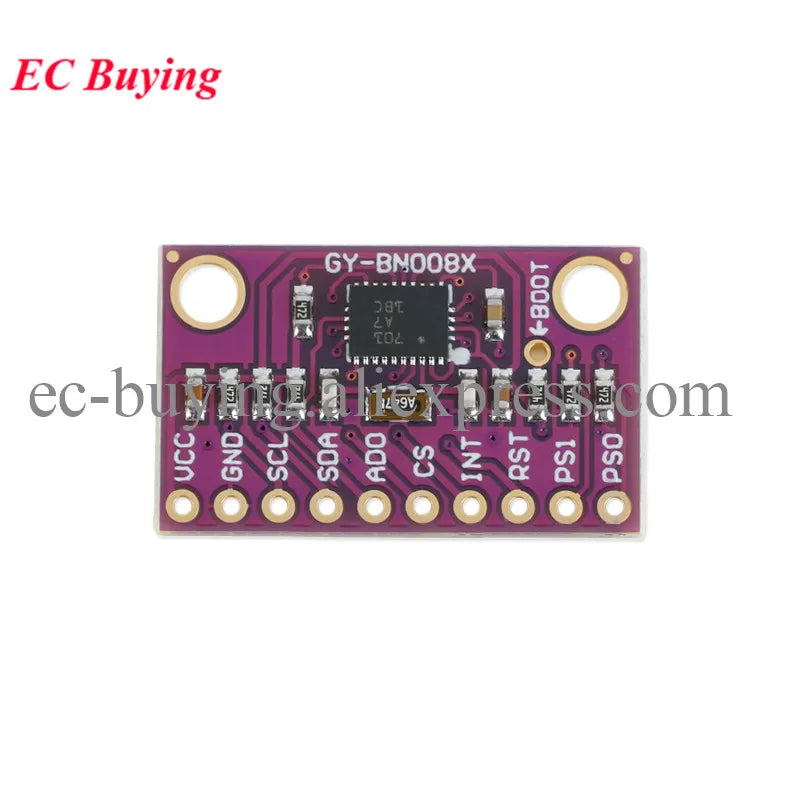 1-10Pcs LSM9DS1 GY-BNO080 BNO055 9 Nine-axis IMU Electronic Compass Accelerometer Gyro Magnetometer/Inertial Measure Sensor I2C