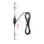High Quality 433MHZ Shofar T Type Sucker Antenna Signal Amplifier 3 Meters 5dbi Lora Module Paste Full Copper Cable SMA Male