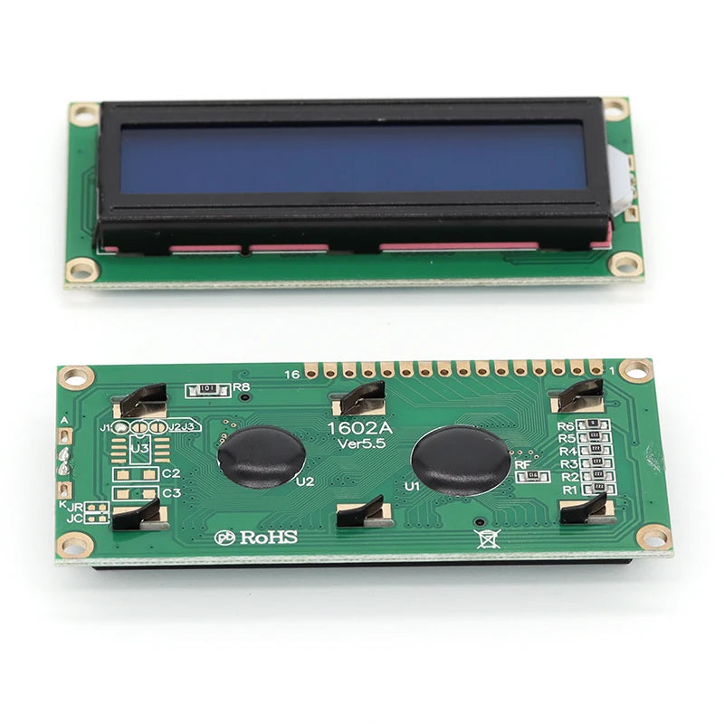 DC5V LCD1602 Screen Module 16*2 Display in ASCII Character Set PCF8574 I2C Interface Expand for Arduino development
