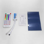 Wholesale SP611E DC5V-24V WS2812B WS2811 Bluetooth Music LED Strip Controller IR38 Keys Remote APP For Addressable LED Lighting