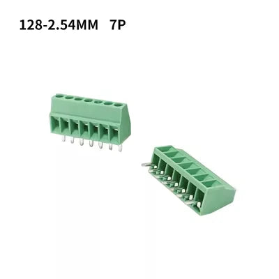 10Pcs KF128 2.54mm PCB Mini Screw Terminal Blocks Connector for Wires KF128-2.54 2P 3P 4P 5P 6P 7P 8P 9P 10P 12P 16P Terminal