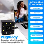 ELP Autofocus USB Camera 16MP Ultra HD Webcam IMX298 Sensor Mini Camera with 68 degree No Distortion Lens