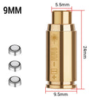 Red Dot Laser Brass Boresighter CAL .223/5.56/9mm/308/7.62/.45/30-06 Cartridge Boresight for Rifle Scope Hunting Gun Accessories
