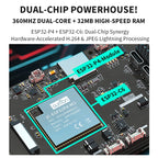 ESP32-P4 ESP32-C6 Development Board 4.3 Inch IPS Capacitive Touch Screen TFT LCD Display with Camera for IoT Smart Home DIY