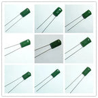 10pcs Mylar Film Capacitor 100V 2A 220pF~0.47uF 5% (2A221J~2A474J) Polyester Film capacitor
