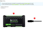 Waveshare Modbus RTU Relay (D),With Digital Input and RS485 Interface, Multi Isolation Protection Circuits, 7~36V Power Supply