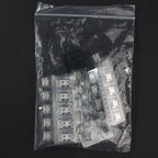 60pcs/240pcs Micro USB Connector Kit 12/24 Models USB Port/Tail Plug for MP3/4/5 DIY SMD DIP Socket Set USB Connectors Set