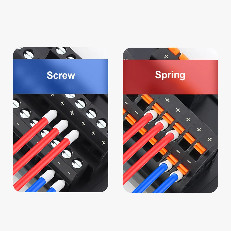 ENMG ECTB Terminal Block 10A 24-Point 42-Point 48-Point 84-Point PLC Signal Transfer Junction Rail Mount Power Distribution Box.