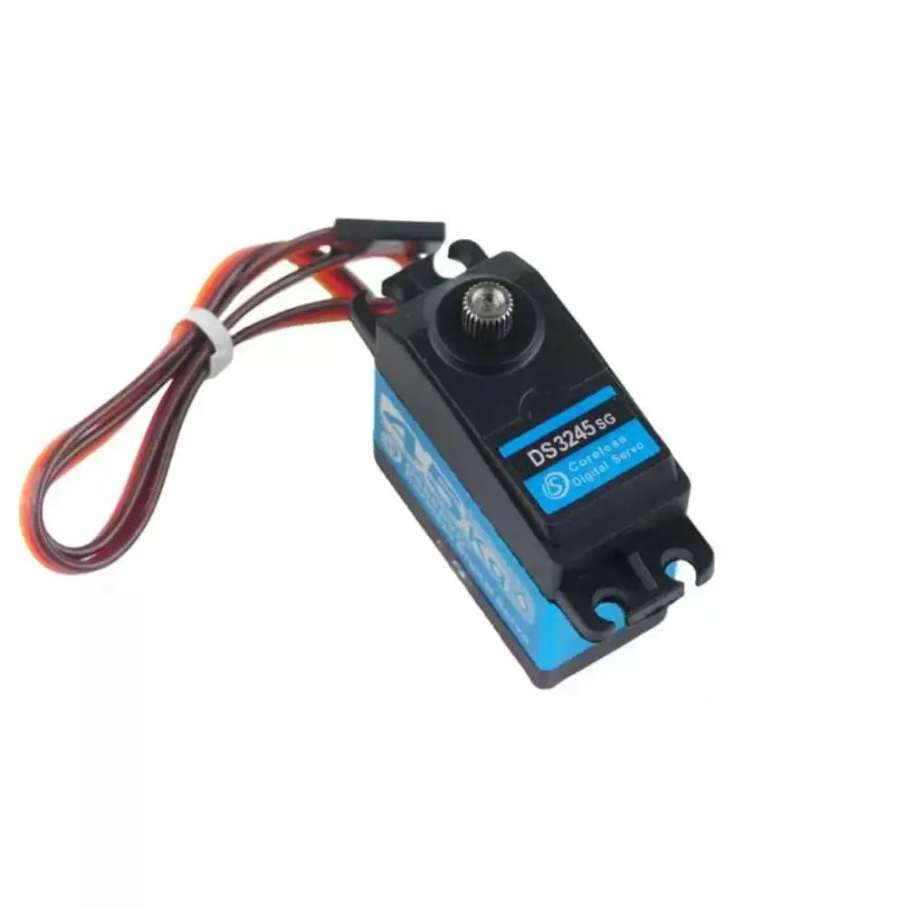 45kg.cm Coreless Digital Servo Metal Motor 7.4V 180°/270° Waterproof IP66 with 25T Servo Arm for RC Robot 1:8 1:10 Baja Car