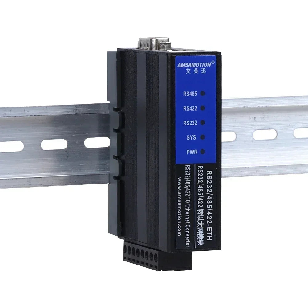 Serial port communication server RS232/485/422-ETH multi-channel modbus rtu to tcp to Ethernet transparent transmission module