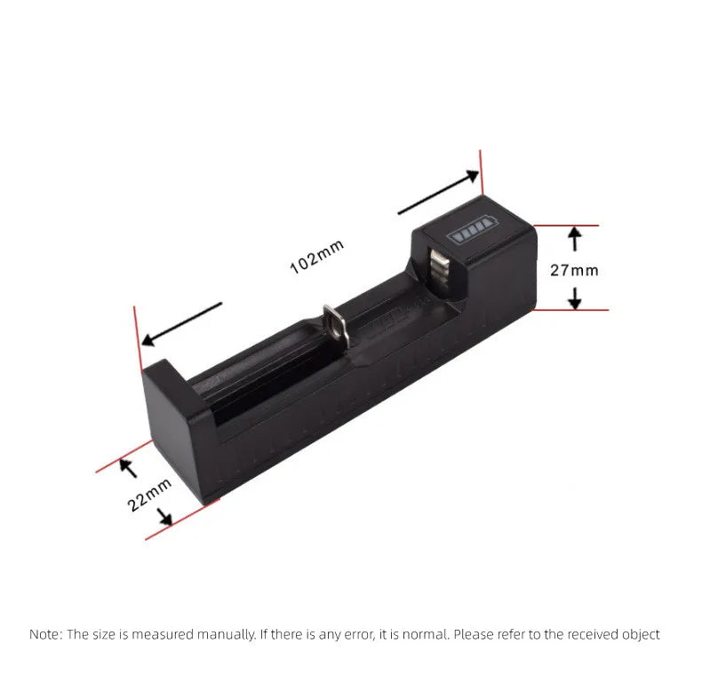 Multifunctional Lithium Battery Charger Single Charge 16340 14500 18650 26650 Universal Battery Charger