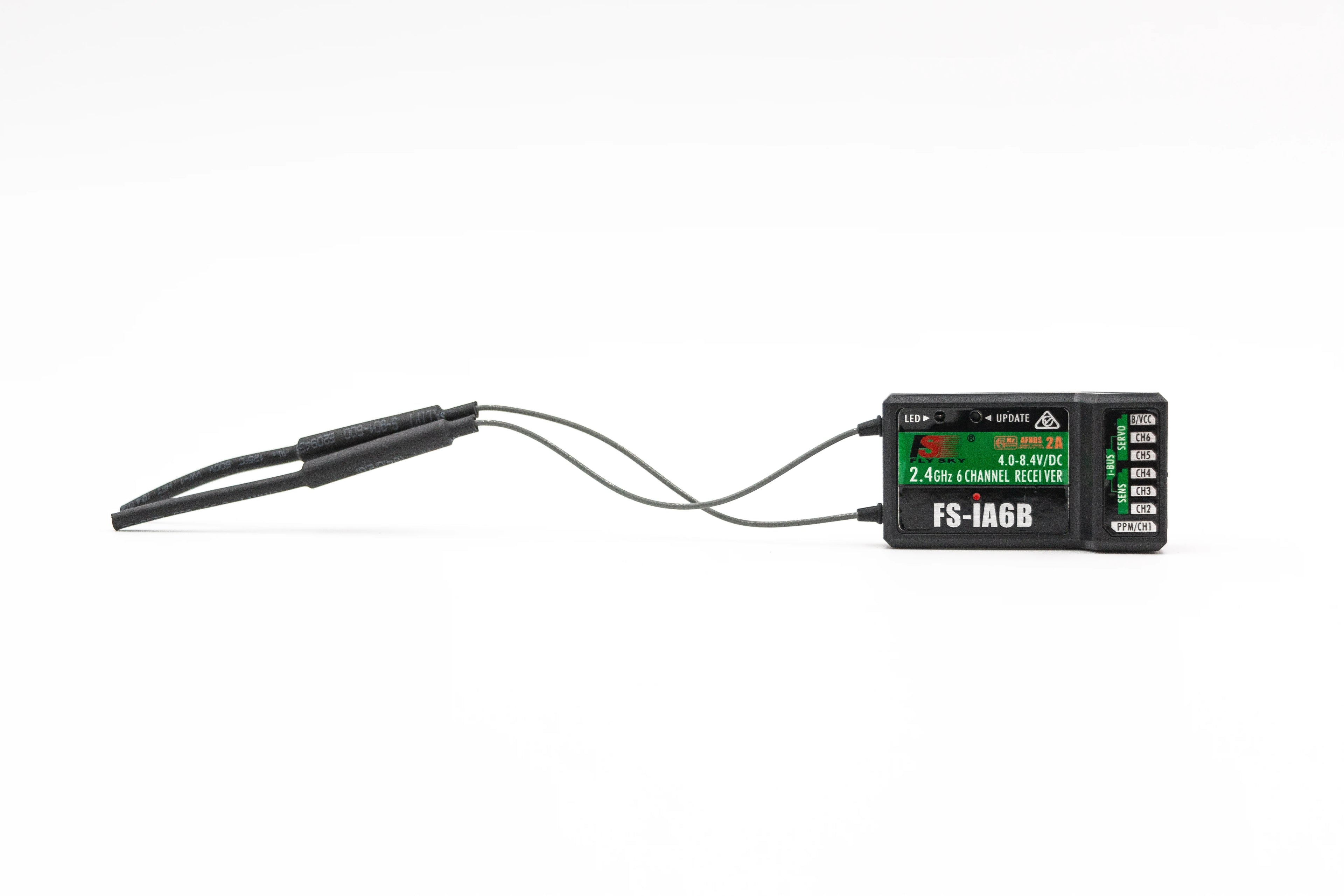 1/2/4pcs Flysky FS-IA6B IA6B 2.4G 6CH Receiver Dual Return PPM Output IBUS Function Suitable RC Fixed Wing Helicopter Glider