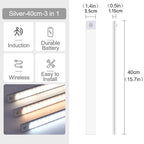 10-60cm USB Rechargeable Ultra-Thin Motion Sensor Light Magnetic Mount  3-Color Adjustment Under Cabinet Light for Home Office