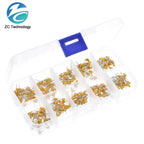 300pcs 10Value 50V 10pF 20pF 30pF 47pF 56pF 68pF 100pF 1nF 10nF 100nF Multilayer Ceramic Capacitor Assortment Monolithic Kit Box