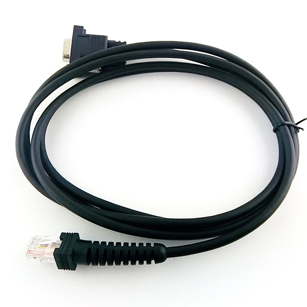 BarCode Scanner USB or RS232 Cable 2M(7feet) For Datalogic PSC PD7100 7000 1100i 800i RS232 DB9 Serial Interface