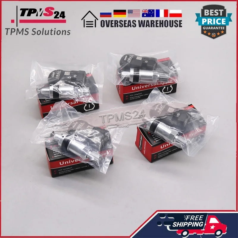 Programable TPMS Sensors 2 in 1 433MHz+315MHz Support Programing with TS501 TS508 TS601 TS608 ITS600E MK808TS MK808S-TS MP808TS