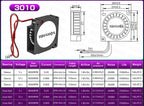 2PCS 5V USB Brushless Blower Cooling Fan USB Ventiliator Computer Case Cooler  PBT CPU Radiator USB Fan PC USB Gadgets